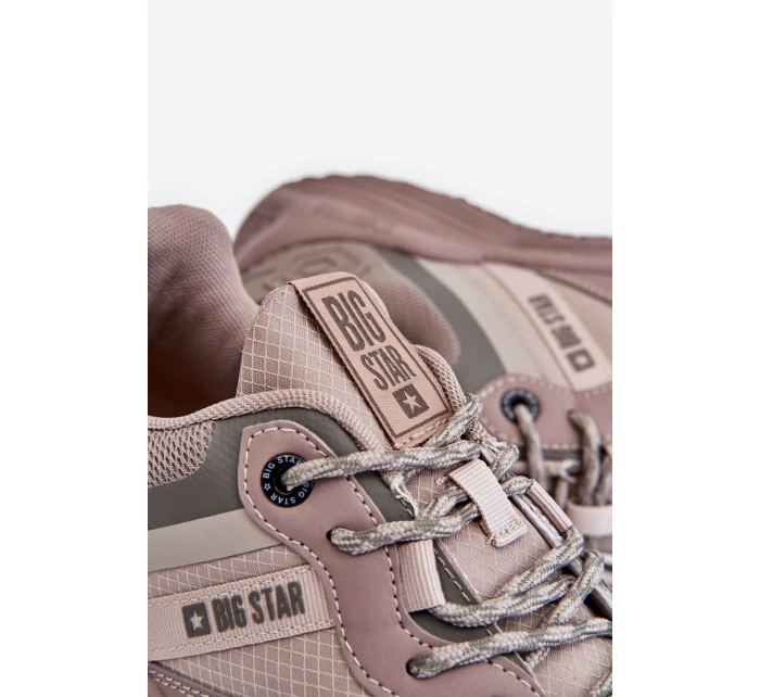 Pánské lehké tenisky Memory Foam System Big Star LL174151 Béžová Pánské lehké tenisky Memory Foam System Big Star LL174151 Béžová