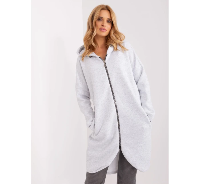 Mikina RV BL 4858 1.99P světle šedá