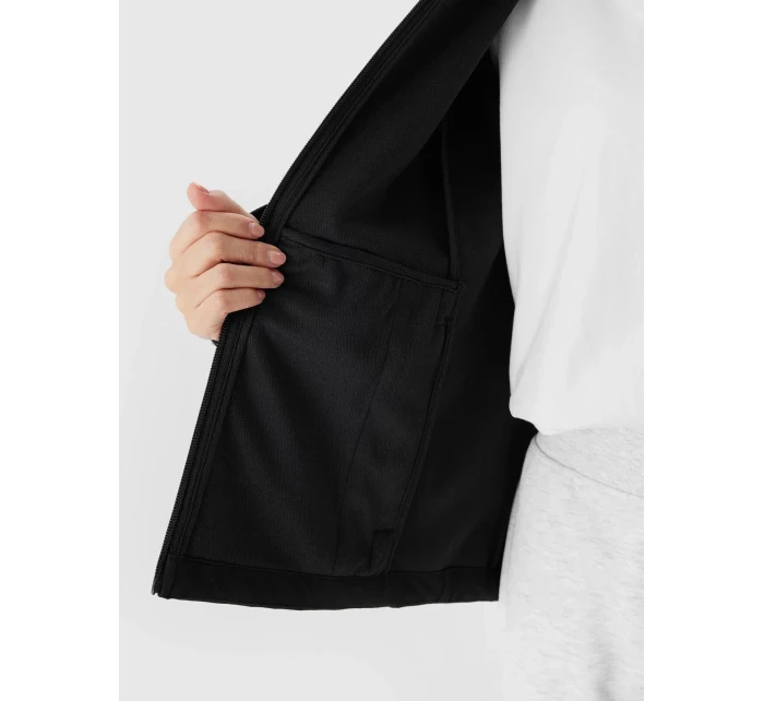 Dámská softshellová větruodolná bunda membrána 5000 4F - černá Dámská softshellová větruodolná bunda membrána 5000 4F - černá