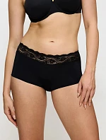 Triumph - LOVELY MICRO: Krátké boxerky s květinovou krajkou Triumph