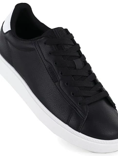 Pánské sportovní polobotky z eko kůže černé model 22060644 - Big Star