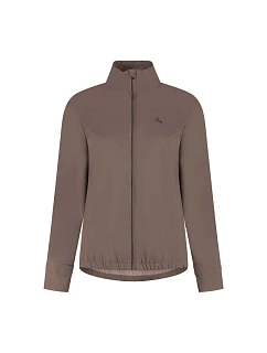 Běžecká bunda Rogelli ESSENTIAL, barva mokka, velikost XL