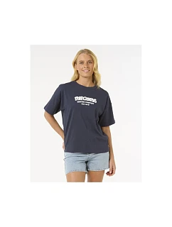 Koszulka RIP CURL Surf Puff Relaxed Tee granatowy