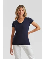 Fruit of the Loom Lady-Fit Iconic 150 V-Neck T Dámské tričko s výstřihem do V 16.1444 red Fruit of the Loom Lady-Fit Iconic 150 V-Neck T Dámské tričko s výstřihem do V 16.1444 red