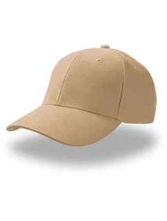 6 panelová kšiltovka z  khaki model 22479287 - Atlantis Headwear