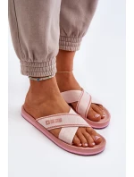 Dámské žabky Big Star NN274A058 Růžové