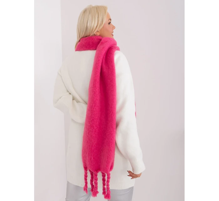 Szalik AT SZ model 19349319 ciemny różowy - FPrice