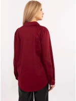 Koszula DHJ KS model 20752443 bordowy - FPrice