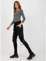 Teplákové kalhoty EM DR ES 21 595.23 černá Teplákové kalhoty EM DR ES 21 595.23 černá