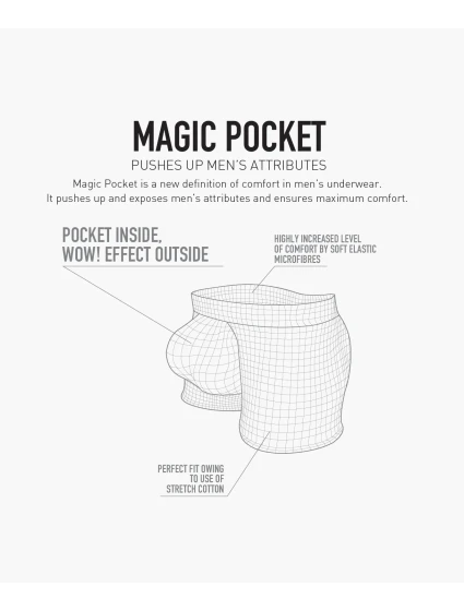 Bokserki męskie Magic Pocket
