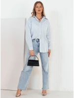 Dámská pruhovaná košile SEMENA bílá FashionStreet DY0414