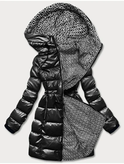 METALICZNA KURTKA DWUSTRONNA DAMSKA CZARNA model 21244080 - S'WEST METALICZNA KURTKA DWUSTRONNA DAMSKA CZARNA model 21244080 - S'WEST