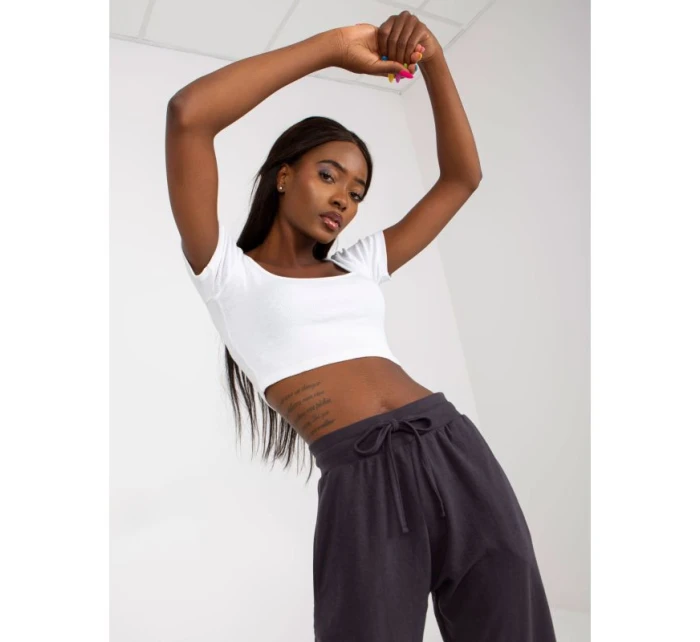 Grafitové tepláky basic s kapsami (B-005.53) Grafitové tepláky basic s kapsami (B-005.53)