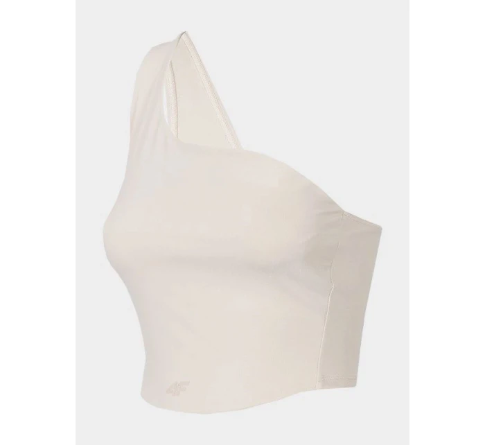 Dámský top na jedno rameno na jógu 4F H4Z22-TSD033