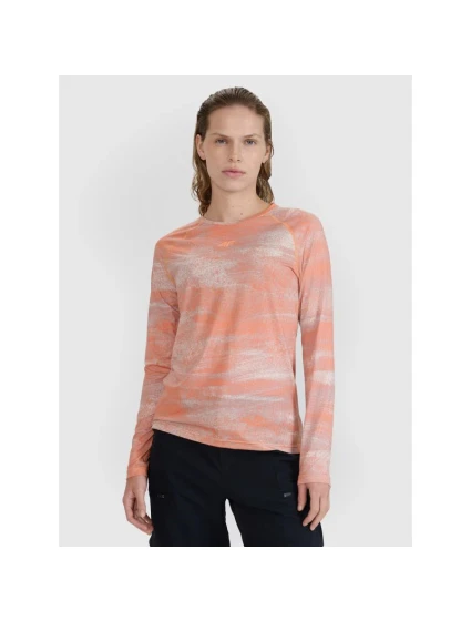 Dámské rychleschnoucí cyklistické tričko s dlouhým rukávem model 21434107 - 4F Dámské rychleschnoucí cyklistické tričko s dlouhým rukávem model 21434107 - 4F