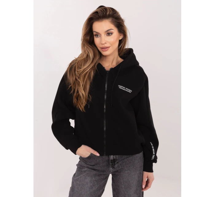 Mikina D10600BI02863A3 černá Mikina D10600BI02863A3 černá