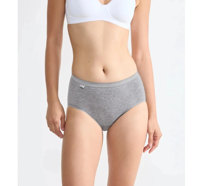 Dámské kalhotky Basic+ Midi Šedá - Sloggi Dámské kalhotky Basic+ Midi Šedá - Sloggi