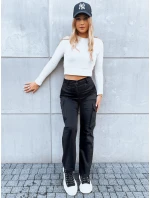 Dámské kalhoty black model 21971098 - Dstreet Dámské kalhoty black model 21971098 - Dstreet