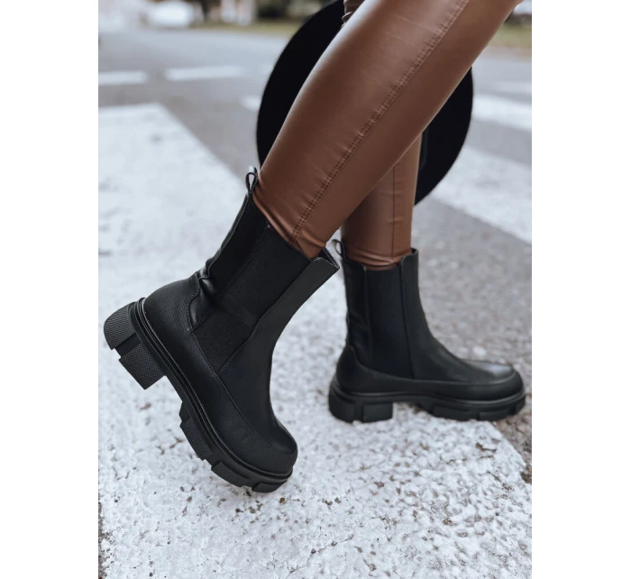 Dámské kozačky černé Dstreet model 21971284 - FashionStreet
