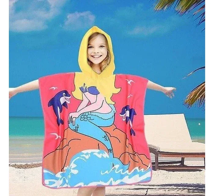 dětské plážové pončo s kapucí model 20965682 - Cotton World dětské plážové pončo s kapucí model 20965682 - Cotton World