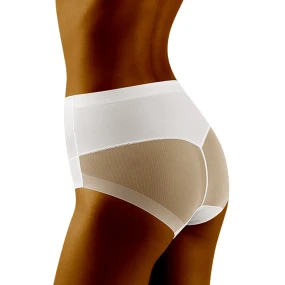 Stahovací kalhotky model 16215804 white WOLBAR - Wol-Bar Stahovací kalhotky model 16215804 white WOLBAR - Wol-Bar