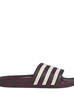 Žabky adidas Adilette Aqua v barvě bordó KJ7353