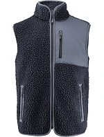 James Harvest Kingsley Fleece Vest Men Pánská fleecová vesta Sherpa "Two-Tone" 62.1501 navy James Harvest Kingsley Fleece Vest Men Pánská fleecová vesta Sherpa "Two-Tone" 62.1501 navy