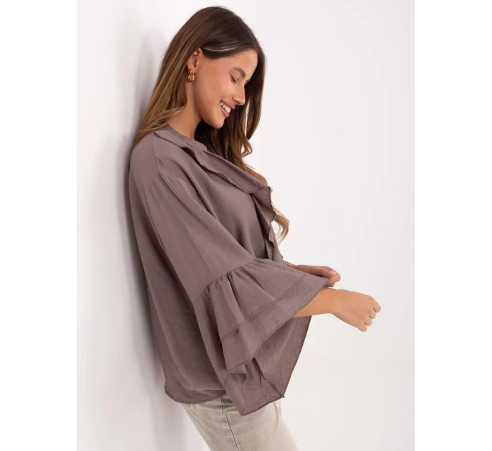 Koszula MI KS model 21717688 ciemny bezowy - FPrice