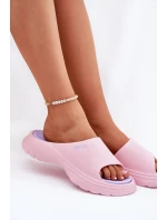 Dámské pěnové pantofle Big Star – růžové
