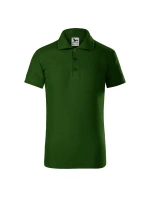 Pique Polo polokošile dětská lahvově zelená Pique Polo polokošile dětská lahvově zelená