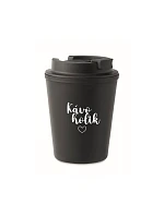 KÁVOHOLIK - černý termohrnek 300 ml KÁVOHOLIK - černý termohrnek 300 ml