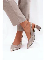 Sandály na podpatku  model 211372 Step in style