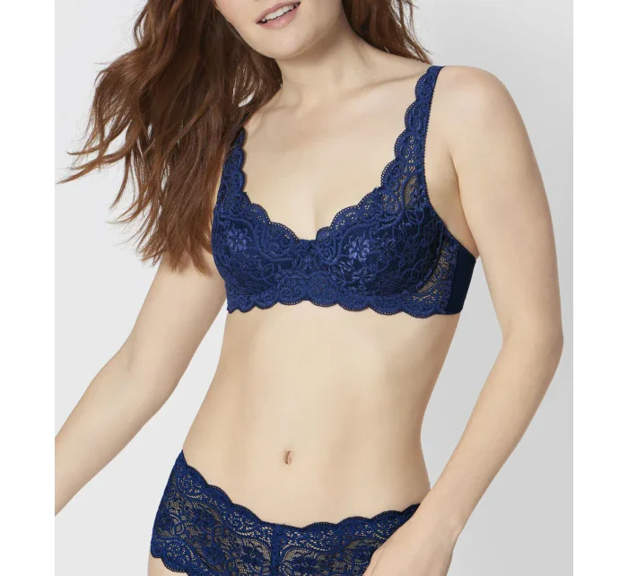 Dámská vyztužená podprsenka Amourette 300 WHP X tmavě modrá - Triumph