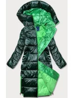 DŁUGA ZIMOWA KURTKA DAMSKA Z ZIELONA model 21242582 - Ann Gissy DŁUGA ZIMOWA KURTKA DAMSKA Z ZIELONA model 21242582 - Ann Gissy