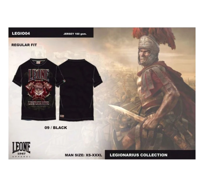 pánské tričko černé model 21348649 - LEONE