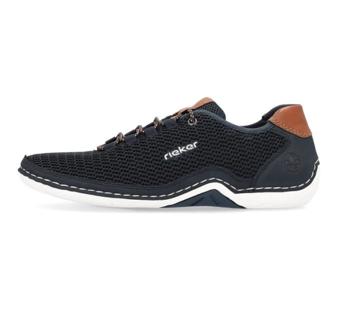 Pohodlné polobotky Rieker M RKR666 navy blue