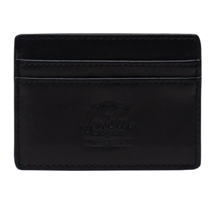 Herschel Charlie Kožená peněženka RFID 11146-00001 Black Jedna velikost Herschel Charlie Kožená peněženka RFID 11146-00001 Black Jedna velikost