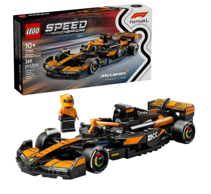 LEGO Speed Champions 77251 F1® McLaren Team MCL38 V29 auto