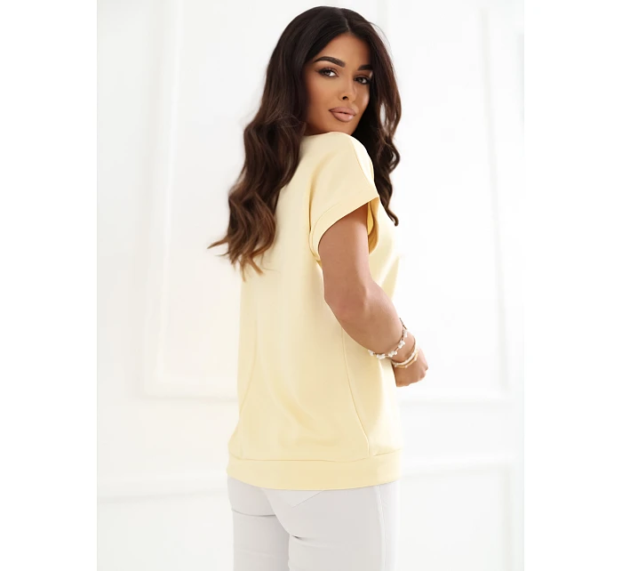 Halenka RV BZ A1262.00 světle žlutá Halenka RV BZ A1262.00 světle žlutá