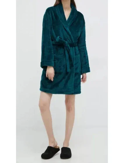 Dámský župan YI2122605F 370 tm. zelená - DKNY