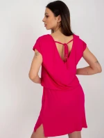 Dámské šaty 658.62P fuchsiové - Rue Paris