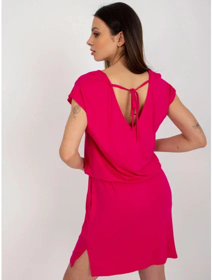 Dámské šaty 658.62P fuchsiové - Rue Paris
