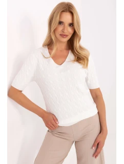 Svetr s krátkým rukávem  model 217330 Factory Price