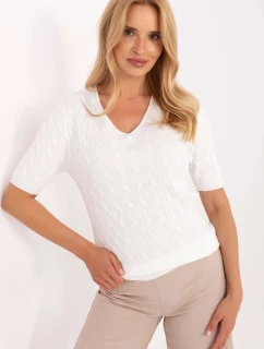 Svetr s krátkým rukávem  model 217330 Factory Price