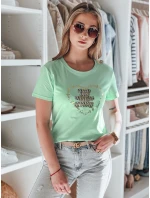 dámské tričko s medvídkem mint Dstreet model 21984287 - FashionStreet