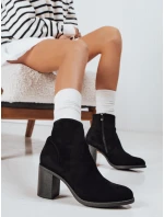 Dámské semišové kozačky černé model 21993968 - Dstreet Dámské semišové kozačky černé model 21993968 - Dstreet