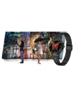 Dámské hodinky BLACK model 21804597 - RUBICON Dámské hodinky BLACK model 21804597 - RUBICON