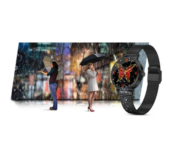 Dámské hodinky BLACK model 21804597 - RUBICON Dámské hodinky BLACK model 21804597 - RUBICON