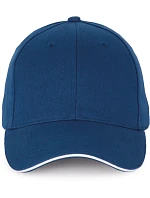 K-up KP 185 6 panelová sandwich kšiltovka 20.0185 royal blue/white K-up KP 185 6 panelová sandwich kšiltovka 20.0185 royal blue/white