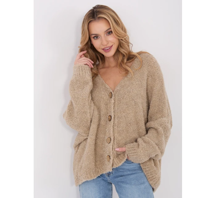 Sweter CH SW model 21782446 beżowy - FPrice Sweter CH SW model 21782446 beżowy - FPrice